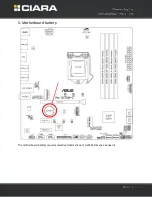 Preview for 9 page of Ciara Horizon D11750 Disassembly Manual