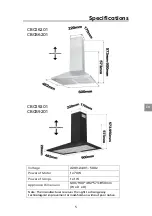 Предварительный просмотр 7 страницы CIARRA CBCB6201 Manual