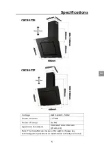 Предварительный просмотр 7 страницы CIARRA CBCB6725 Installation And User Manual