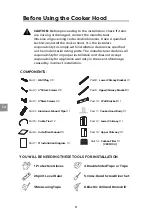 Предварительный просмотр 8 страницы CIARRA CBCS6125 Installation And User Manual