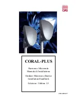 Предварительный просмотр 1 страницы CIAS Elettronica S.r.l. CORAL-PLUS Installation Handbook