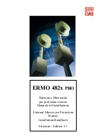 CIAS Elettronica S.r.l. ERMO 482x PRO Installation Handbook предпросмотр