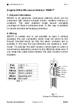 Предварительный просмотр 5 страницы CIAS Elettronica S.r.l. MWDT Installation Manual