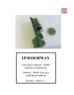 Предварительный просмотр 1 страницы cias IP-DOORWAY Handbook