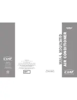 CIAT 38HV09JSC User Manual preview