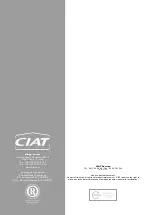 Preview for 72 page of CIAT AQUACIAT POWER ILD Series Instruction Manual