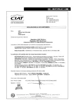 Предварительный просмотр 18 страницы CIAT BOX TRI Eco+ User Manual