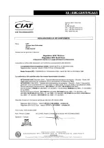 Предварительный просмотр 103 страницы CIAT BOX TRI Eco+ User Manual