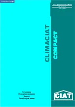 CIAT CLIMACIAT COMPACT Manual preview