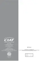 Preview for 56 page of CIAT Climaciat Instruction Manual