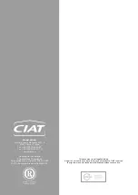 Предварительный просмотр 24 страницы CIAT DESTRATIFIER TPL 4000 Instruction Manual