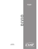 Preview for 1 page of CIAT Divio Installation & Maintenance Manual