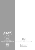 Предварительный просмотр 24 страницы CIAT Floway Access 1000 Instruction Manual