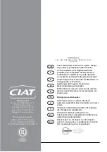 Preview for 84 page of CIAT Melody 2 Installation Manual