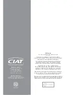 Предварительный просмотр 42 страницы CIAT POWERCIAT2 LX Instruction Manual