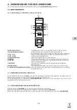 Preview for 37 page of CIBIN ALASKA 130VTN User And Maintenance Manual