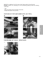 Предварительный просмотр 119 страницы Cicli Esperia 1281 Instruction Manual