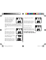 Предварительный просмотр 8 страницы CICLOSPORT Ciclopuls CP 16is Owner'S Manual