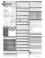 CICLOSPORT CM 308 Instruction Manual preview