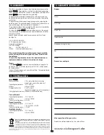 Предварительный просмотр 15 страницы CICLOSPORT HAC 4000 Instruction Manual