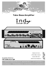 Cicognani Indy 400H Operating Manual предпросмотр