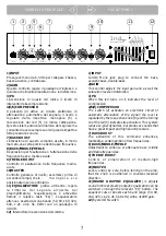 Предварительный просмотр 8 страницы Cicognani Indy 400H Operating Manual