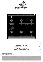 Preview for 1 page of Cicognani MIDI FOOTSWITCH MF 24 Operating Manual