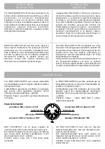 Preview for 2 page of Cicognani MIDI FOOTSWITCH MF 24 Operating Manual