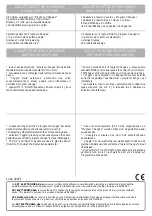 Preview for 4 page of Cicognani MIDI FOOTSWITCH MF 24 Operating Manual