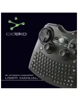 Cideko Air Keyboard Conqueror User Manual предпросмотр