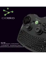 Cideko Basic Air Keyboard Conqueror User Manual предпросмотр