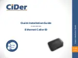 CiDer InviBIT Quick Installation Manual preview