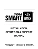 Preview for 1 page of CiDRA SMART HATCH Installation & Operation Manual