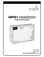 Preview for 1 page of CIE-Group MPS1 User Instructions