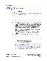 Preview for 50 page of Ciena 170-3916-900 Hardware Installation And Start-Up Manual