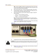 Предварительный просмотр 38 страницы Ciena 170-3930-900 Hardware Installation And Start-Up Manual
