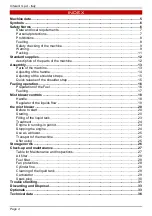 Preview for 4 page of CIFARELLI M1200US Instruction And Maintenance Manual