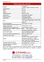 Preview for 36 page of CIFARELLI M1200US Instruction And Maintenance Manual