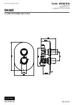 Предварительный просмотр 2 страницы CIFIAL Emmie 600202EM Technical Specifications