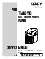 Preview for 1 page of CIGWELD 250i Transmig Service Manual