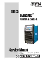 CIGWELD transarc 300 Si Service Manual preview