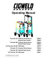 Preview for 1 page of CIGWELD Transmig 210 Operating Manual