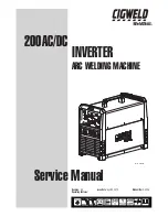 Preview for 1 page of CIGWELD WeldSkill 200AC/DC Service Manual