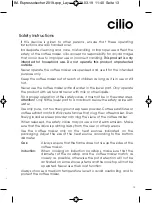 Preview for 13 page of Cilio 341300 Operating Instructions Manual