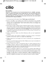 Preview for 28 page of Cilio 341300 Operating Instructions Manual