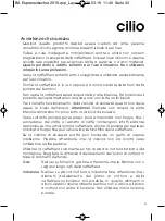 Preview for 33 page of Cilio 341300 Operating Instructions Manual