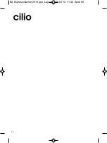 Preview for 50 page of Cilio 341300 Operating Instructions Manual