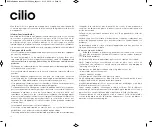 Preview for 10 page of Cilio 491234 Operating Instructions Manual