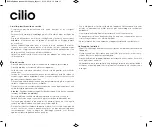 Preview for 11 page of Cilio 491234 Operating Instructions Manual