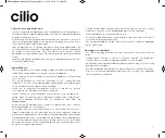 Preview for 23 page of Cilio 491234 Operating Instructions Manual